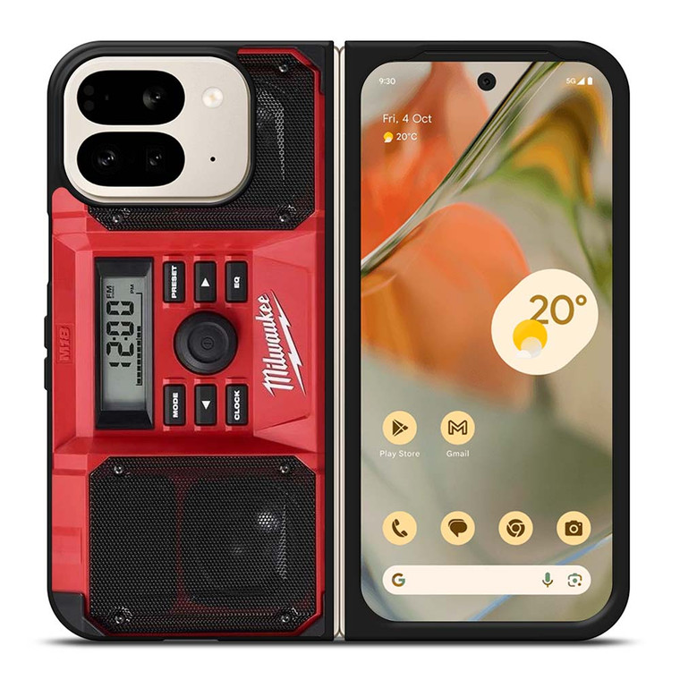 MILWAUKEE JOBSITE RADIO Google Pixel 9 Pro Fold Case Cover