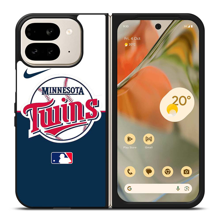 MINNESOTA TWINS MLB LOGO Google Pixel 9 Pro Fold Case Cover