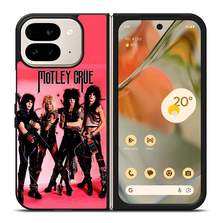 MOTLEY CRUE BAND ALL MEMBER Google Pixel 9 Pro Fold Case Cover