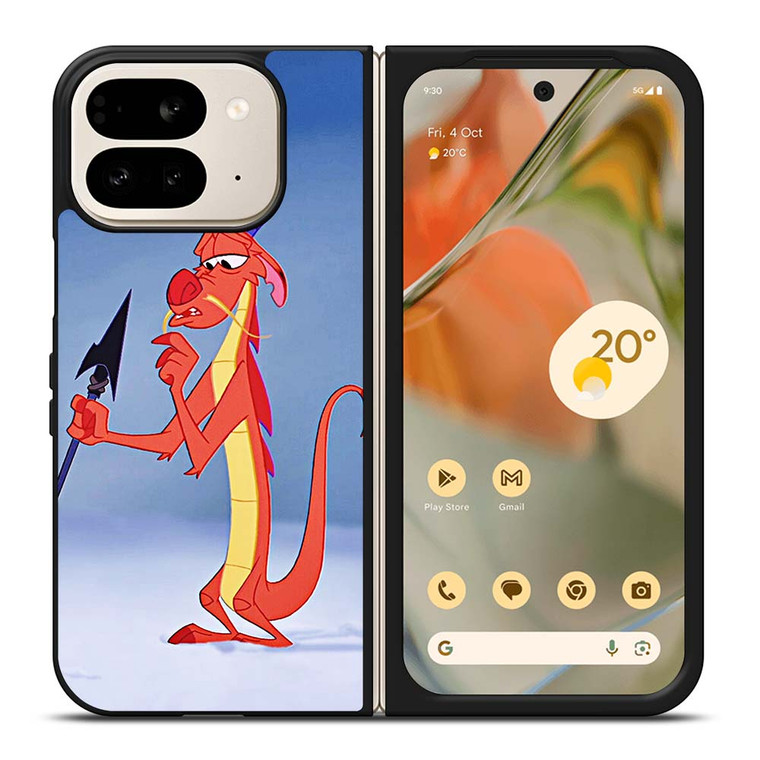 MUSHU DRAGON MULAN DISNEY CARTOON Google Pixel 9 Pro Fold Case Cover