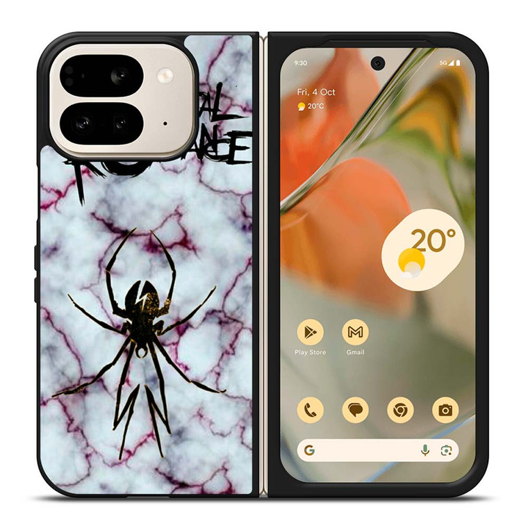 MY CHEMICAL ROMANCE MARBLE LOGO Google Pixel 9 Pro Fold Case Cover