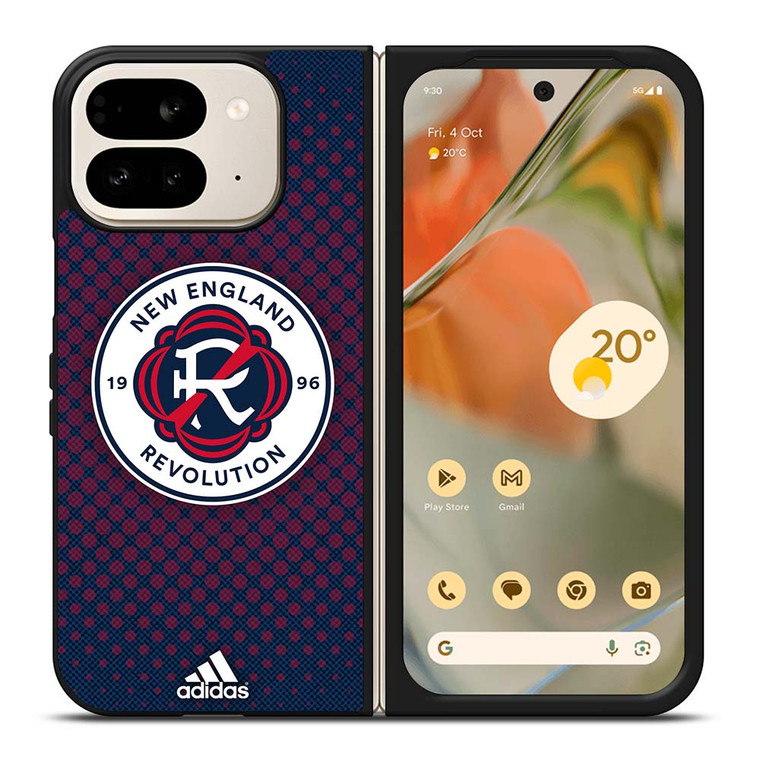 NEW ENGLAND REVOLUTION SOCCER MLS ADIDAS Google Pixel 9 Pro Fold Case Cover