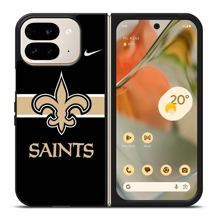 NEW ORLEANS SAINTS NFL NIKE LOGO Google Pixel 9 Pro Fold Case Cover