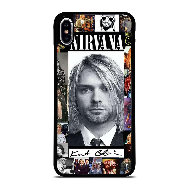 NIRVANA KURT COBAIN iPhone XS Max Case Cover