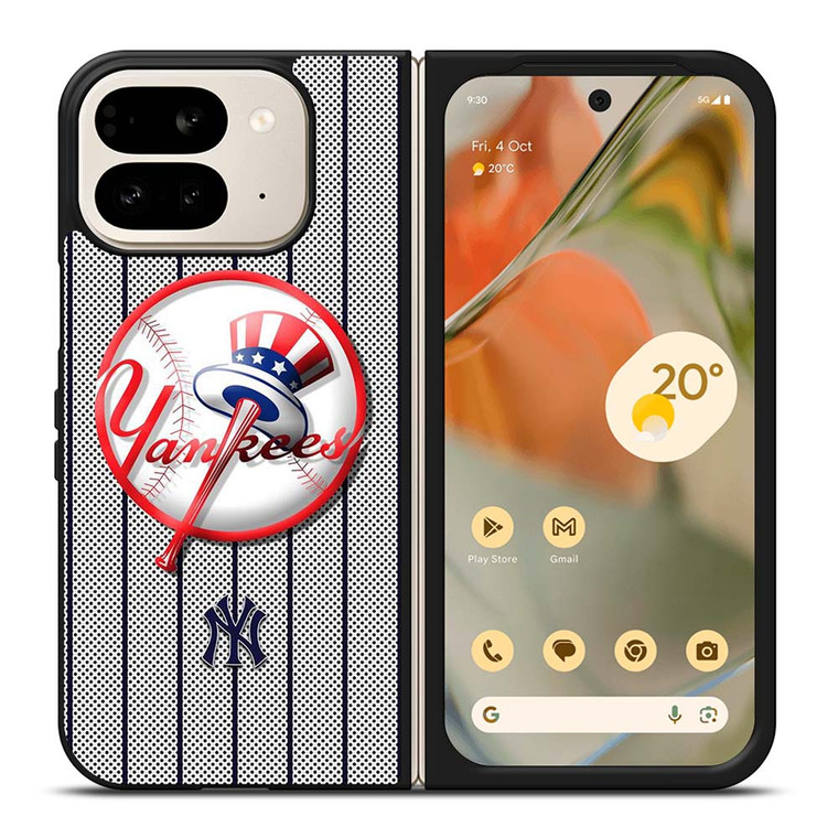 NEW YORK YANKEES LOGO BASEBALL TEAM Google Pixel 9 Pro Fold Case Cover