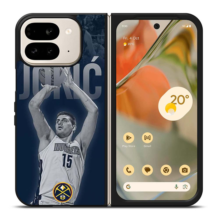NICOLA JOKIC 15 DENVER NUGGETS Google Pixel 9 Pro Fold Case Cover