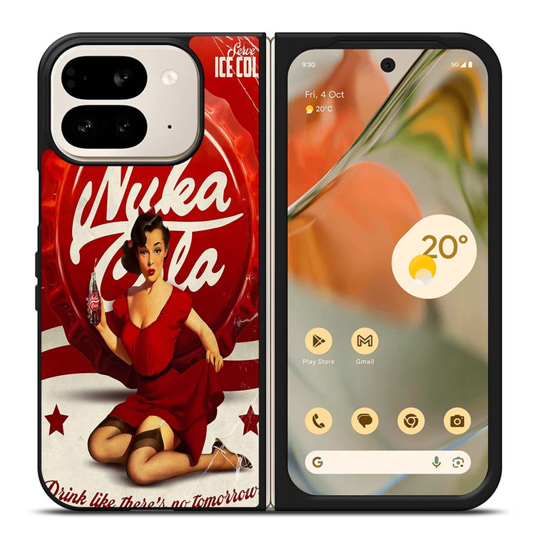 NUKA COLA SEXY GIRLS 3 Google Pixel 9 Pro Fold Case Cover