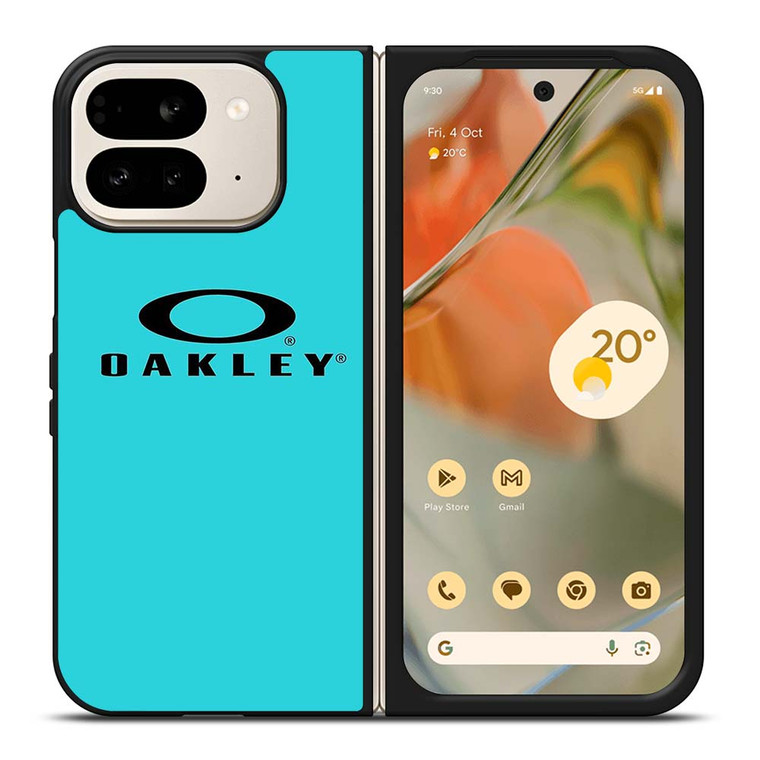 OAKLEY LOGO BLUE Google Pixel 9 Pro Fold Case Cover