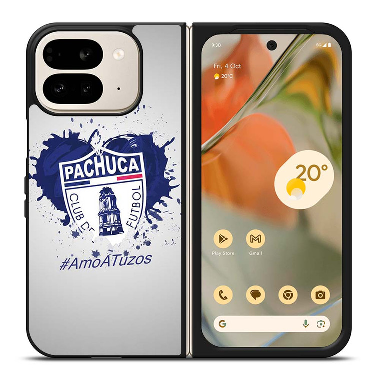 PACHUCA FUTBOL CLUB ART LOGO Google Pixel 9 Pro Fold Case Cover