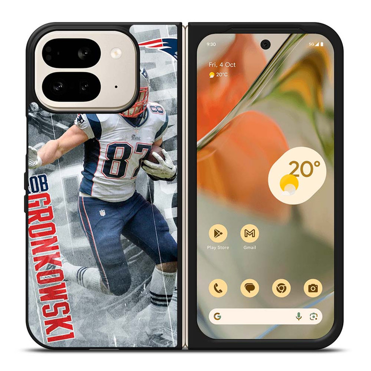 PATRIOTS ROB GRONKOWSKI NFL 2 Google Pixel 9 Pro Fold Case Cover