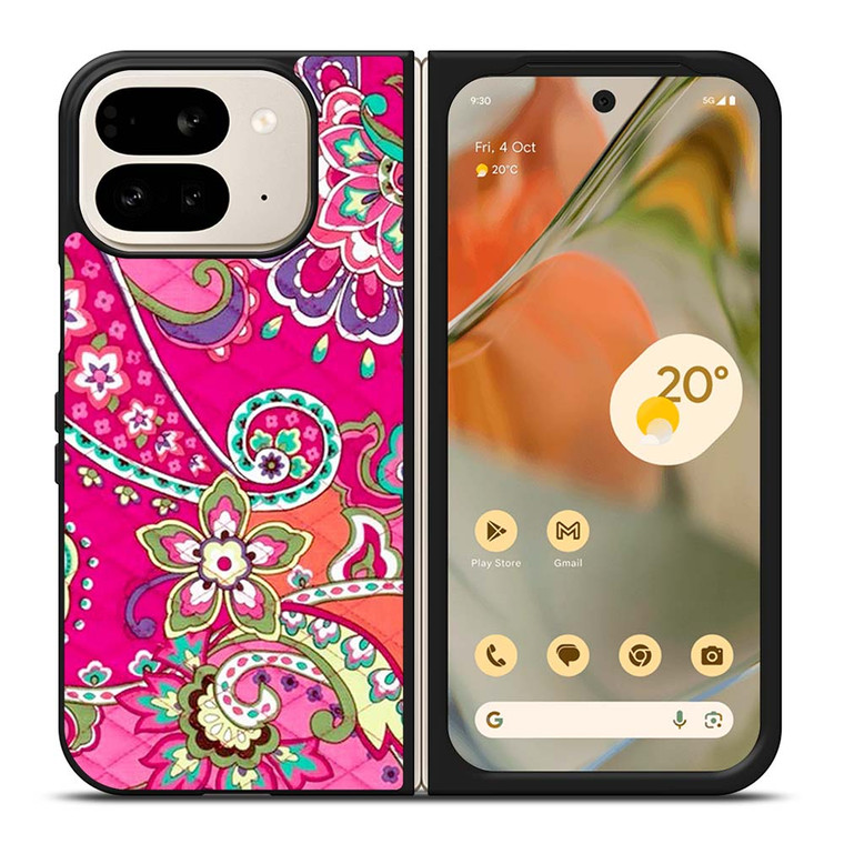 PINK SWIRLS VERA BRADLEY Google Pixel 9 Pro Fold Case Cover