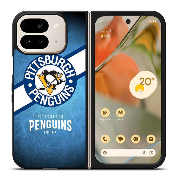 PITTSBURGH PENGUINS SYMBOL Google Pixel 9 Pro Fold Case Cover