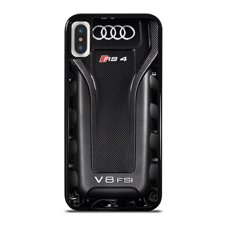 AUDI V8 FSI ENGINE CAR iPhone XS Max Case Cover