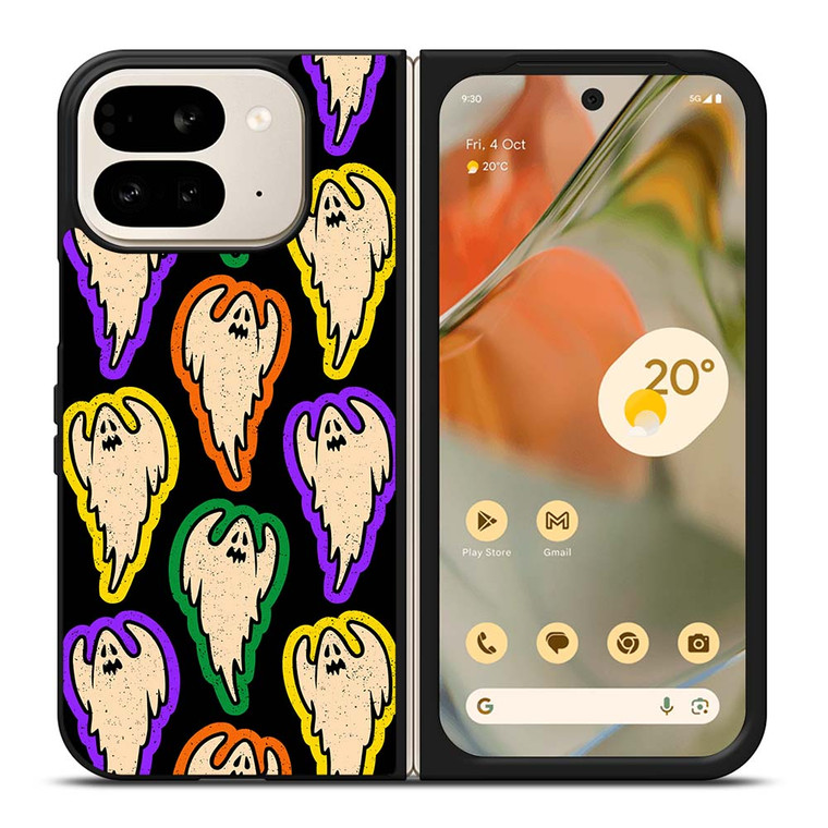 PLAYFUL HALLOWEEN GHOST PATTERN Google Pixel 9 Pro Fold Case Cover