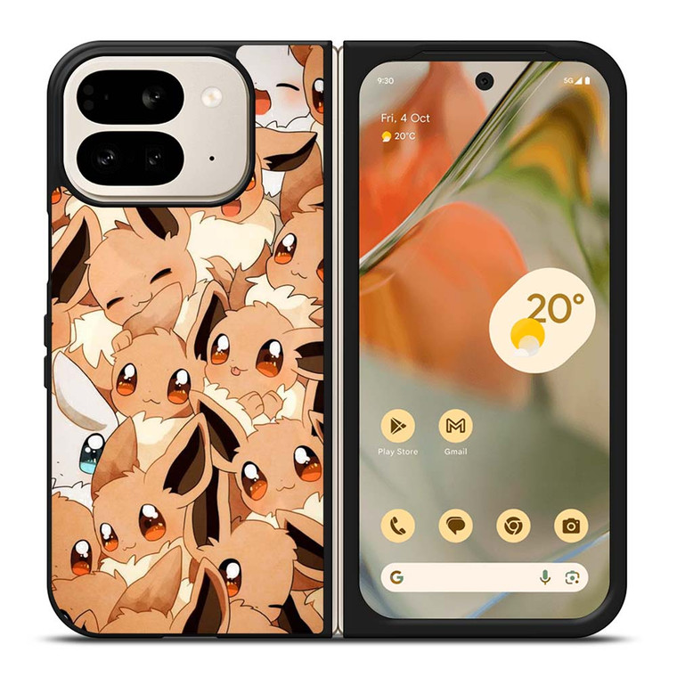 POKEMON EEVEE CUTE COLLAGE Google Pixel 9 Pro Fold Case Cover