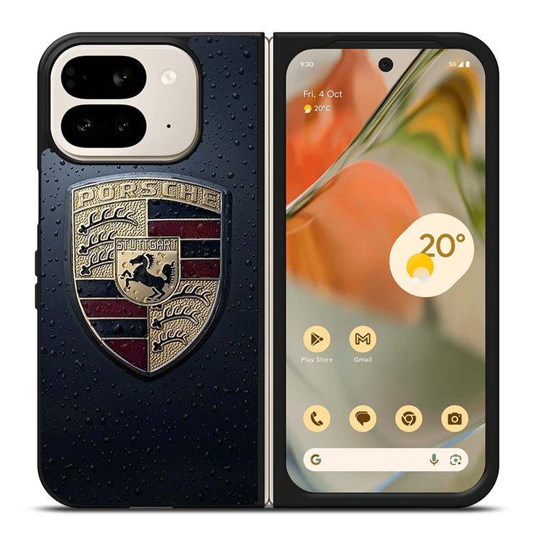 PORSCHE STUTTGART LOGO Google Pixel 9 Pro Fold Case Cover
