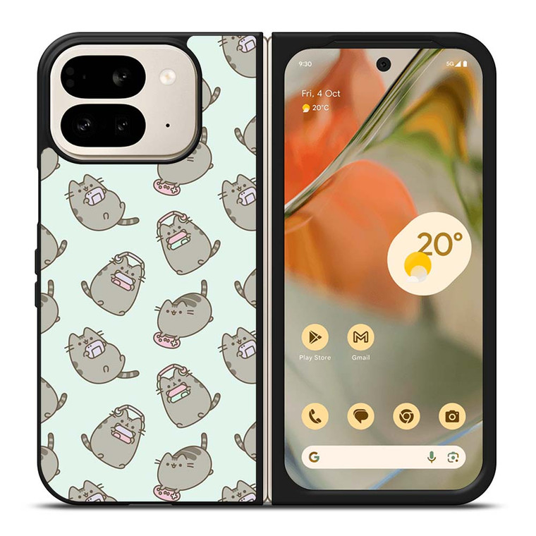 PUSHEEN CAT COLLAGE Google Pixel 9 Pro Fold Case Cover