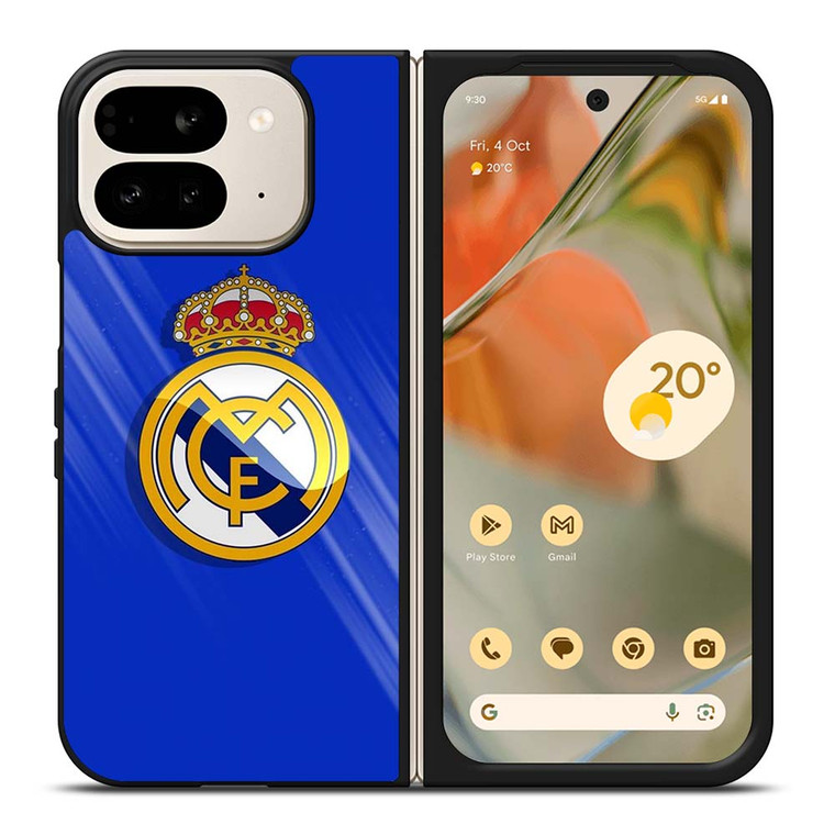 REAL MADRID LOGO BLUE Google Pixel 9 Pro Fold Case Cover