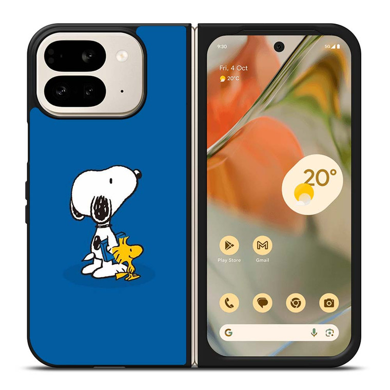 SNOOPY AND WOODSTOCK THE PEANUTS Google Pixel 9 Pro Fold Case Cover