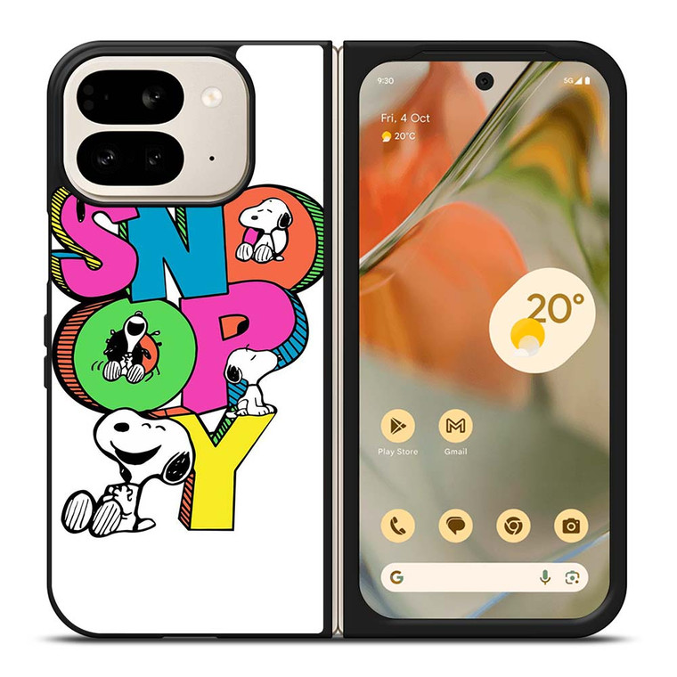 SNOOPY THE PEANUTS CARTOON Google Pixel 9 Pro Fold Case Cover