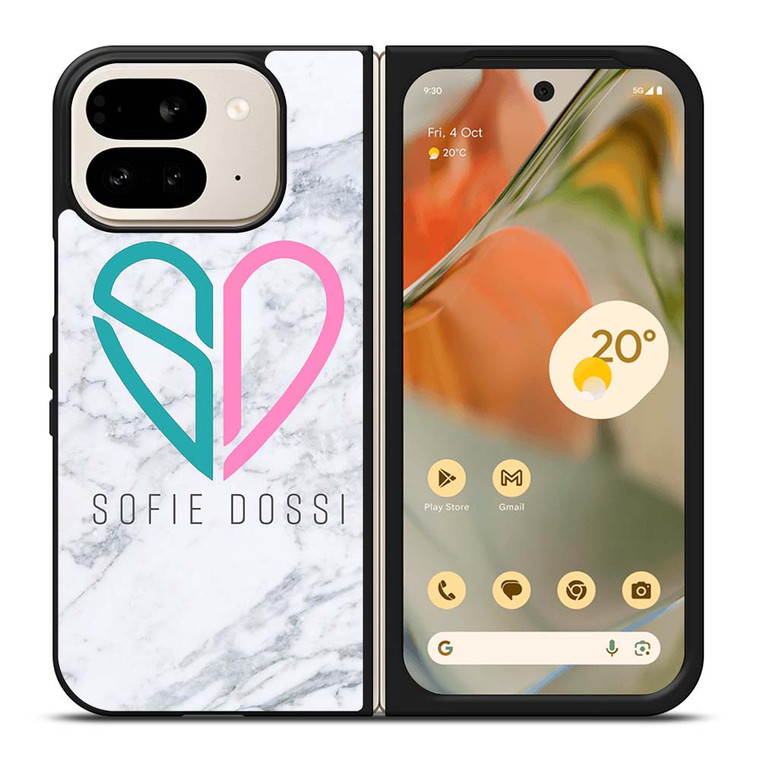 SOFIE DOSSI MARBELE LOGO Google Pixel 9 Pro Fold Case Cover