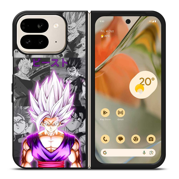 SON GOHAN BEAST TRANSFORMATION DRAGON BALL SUPER Google Pixel 9 Pro Fold Case Cover
