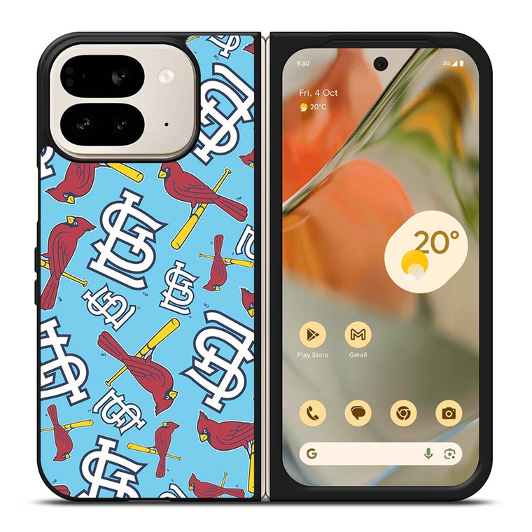 ST LOUIS CARDINALS LOGOS BASEBALL TEAM Google Pixel 9 Pro Fold Case Cover