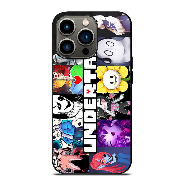 UNDERTALE ALL CHARACTER iPhone 13 Pro Case Cover