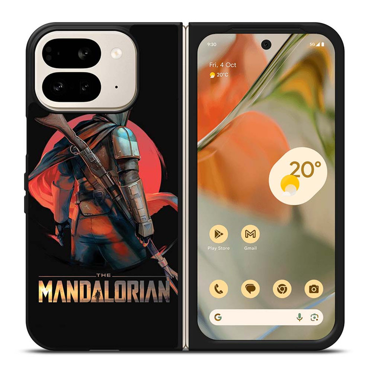 STAR WARS THE MANDALORIAN ART  Google Pixel 9 Pro Fold Case Cover