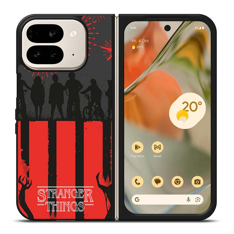 STRANGER THINGS SILHOUETTE Google Pixel 9 Pro Fold Case Cover