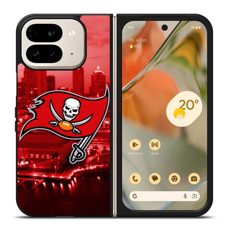 TAMPA BAY BUCCANEERS BUCS LOGO Google Pixel 9 Pro Fold Case Cover