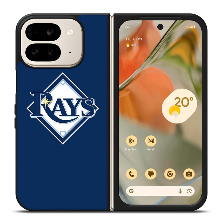 TAMPA BAY RAYS LOGO BASEBALL TEAM ICON Google Pixel 9 Pro Fold Case Cover