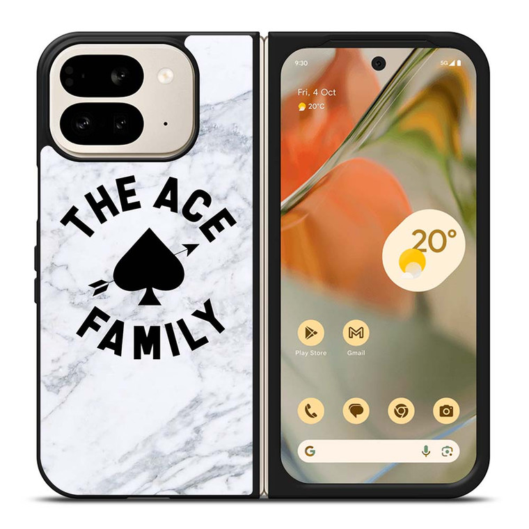 THE ACE FAMILY MARBLE Google Pixel 9 Pro Fold Case Cover