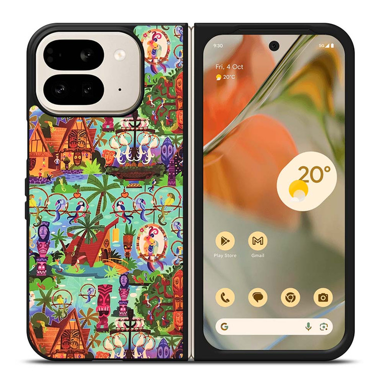 THE ENCHANTED TIKI ROOM DISNEY 2 Google Pixel 9 Pro Fold Case Cover