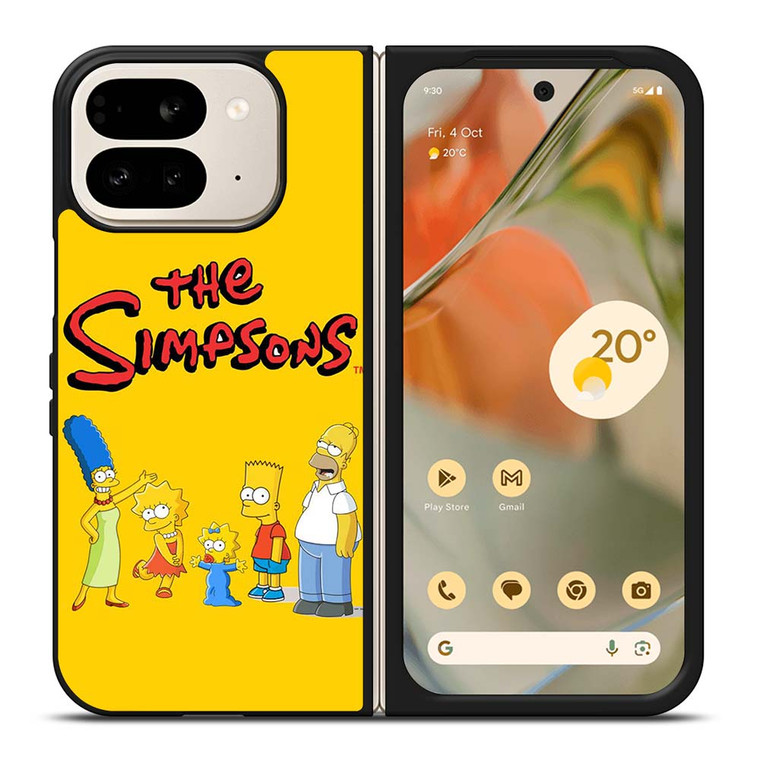 THE SIMPSONS FAMILY CARTOON Google Pixel 9 Pro Fold Case Cover