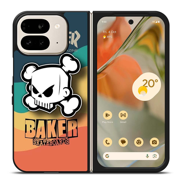 THRASHER SKATEBOARD MAGAZINE BAKER Google Pixel 9 Pro Fold Case Cover