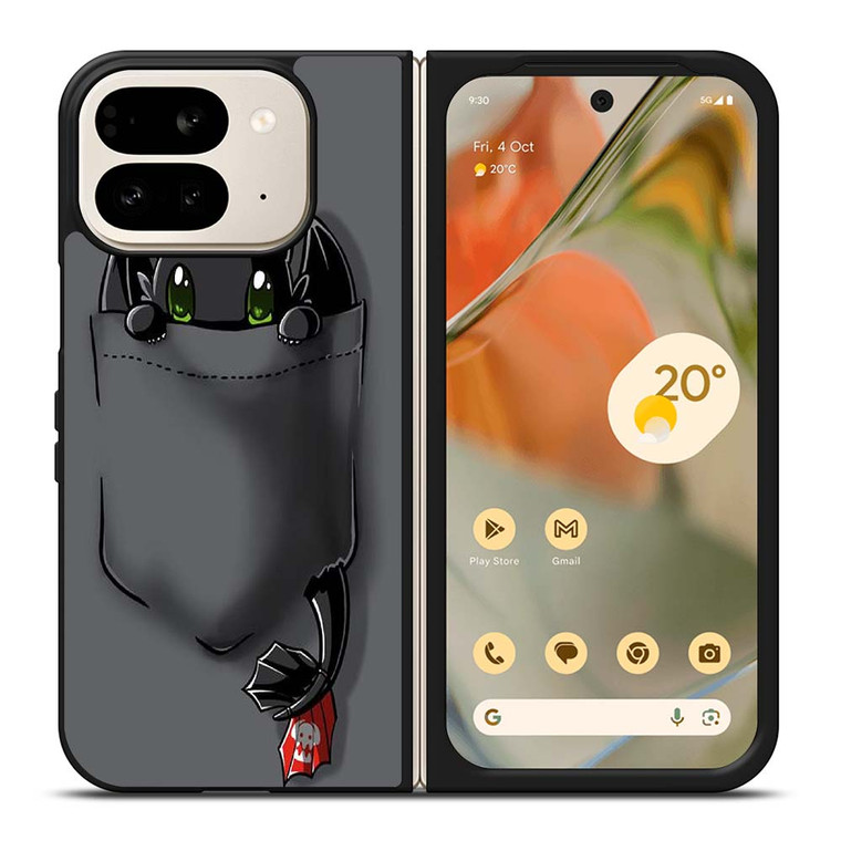 TOOTHLESS CUTE POCKET Google Pixel 9 Pro Fold Case Cover