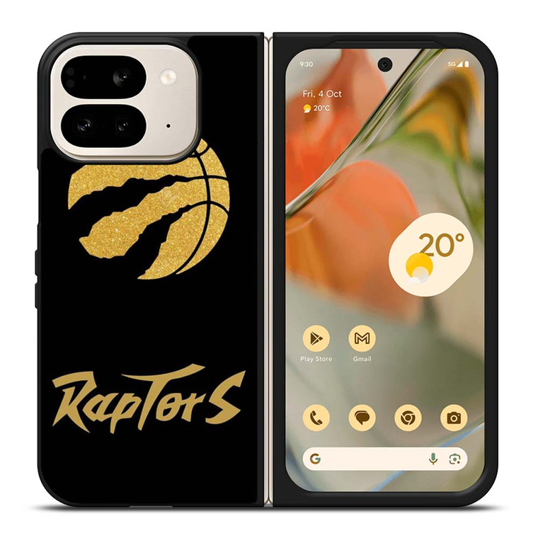 TORONTO RAPTORS GOLDEN LOGO Google Pixel 9 Pro Fold Case Cover