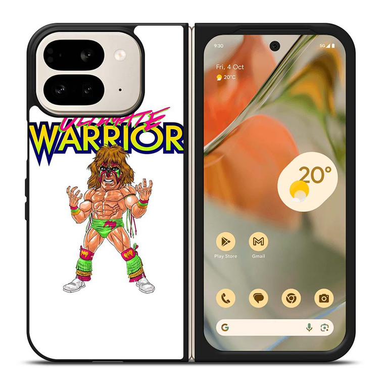 ULTIMATE WARRIOR WWE KAWAII CARTOON Google Pixel 9 Pro Fold Case Cover