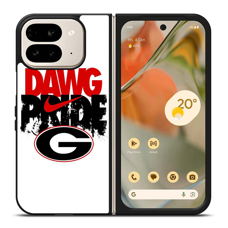 UNIVERSITY OF GEORGIA BULLDOGS ART Google Pixel 9 Pro Fold Case Cover