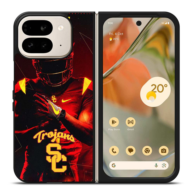 USC FOOTBALL TROJANS LOGO Google Pixel 9 Pro Fold Case Cover