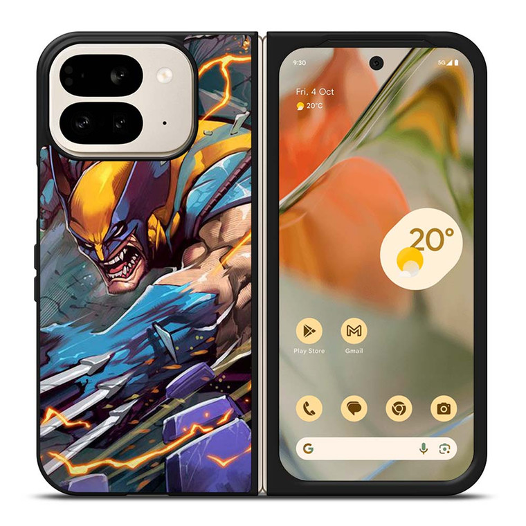 WOLVERINE X-MEN CARTOON 2 Google Pixel 9 Pro Fold Case Cover