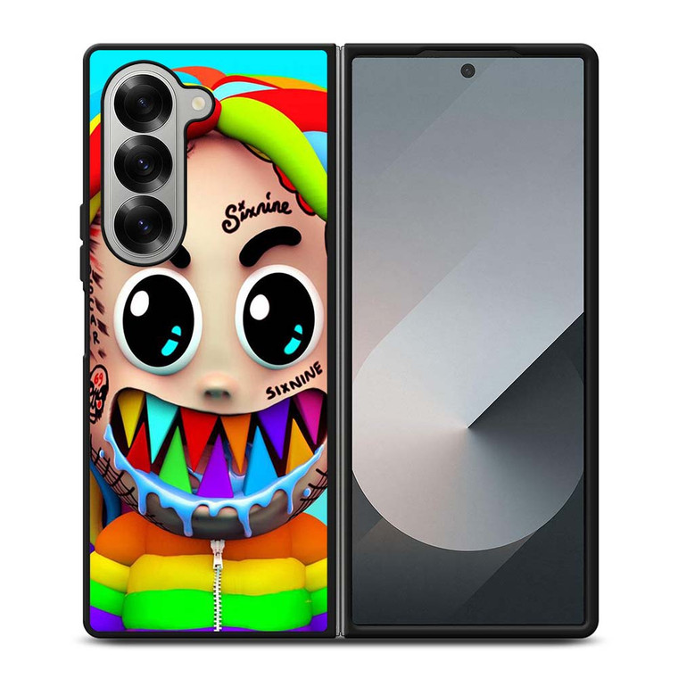 6IX9INE 69 SIXNINE CARTOON RAPPER Samsung Galaxy Z Fold 6 Case Cover