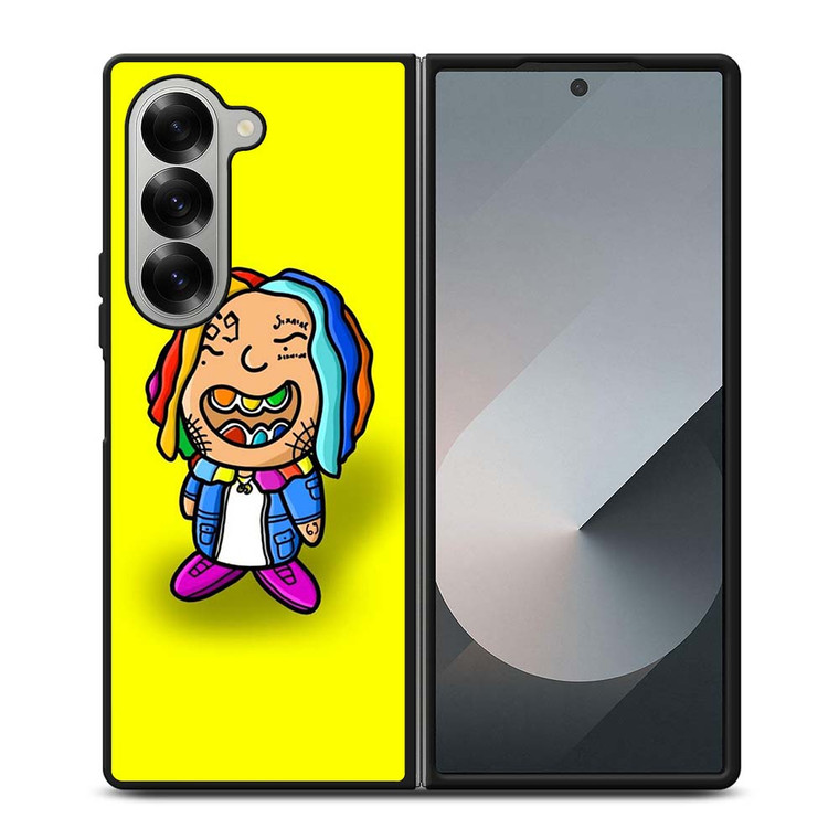 6IX9INE 69 SIXNINE RAPPER CARTOON Samsung Galaxy Z Fold 6 Case Cover