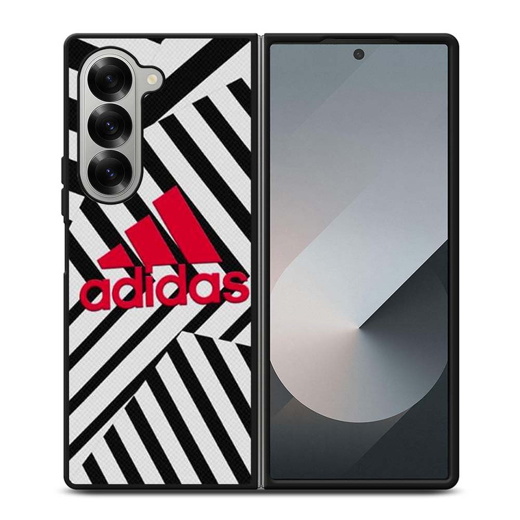 ADIDAS ABSTARCT LINES LOGO Samsung Galaxy Z Fold 6 Case Cover