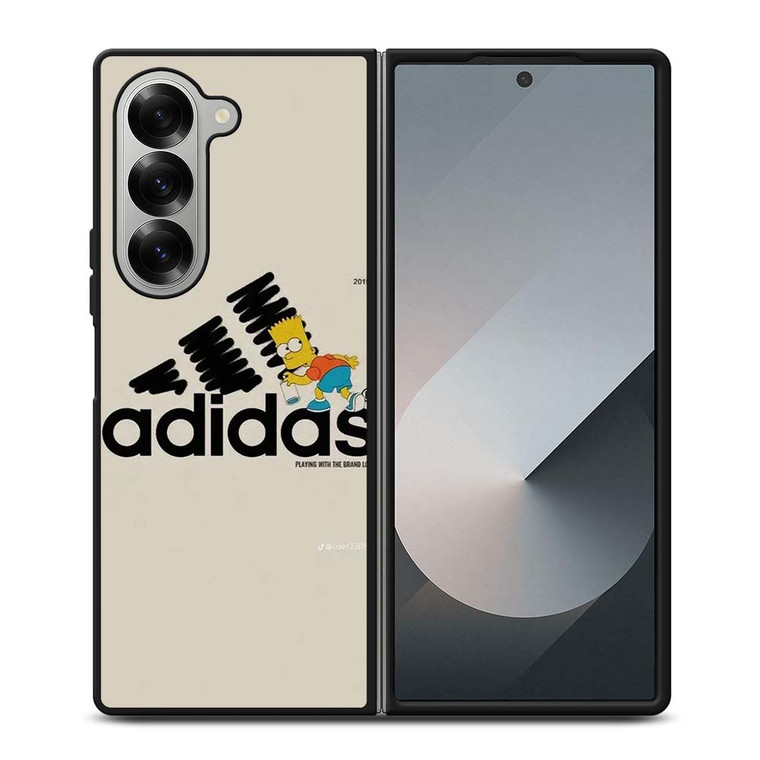 ADIDAS LOGO BART SIMPSONS Samsung Galaxy Z Fold 6 Case Cover