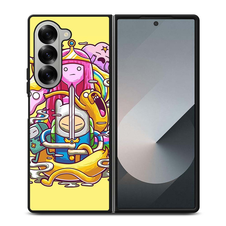 ADVENTURE TIME CARTOON Samsung Galaxy Z Fold 6 Case Cover