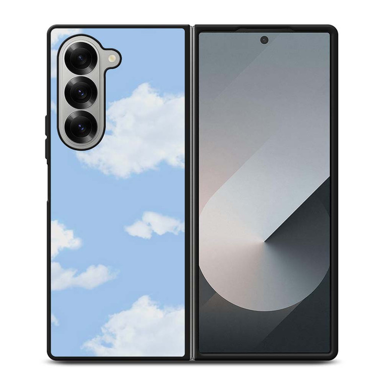 AESTHETIC BLUE SKIES Samsung Galaxy Z Fold 6 Case Cover
