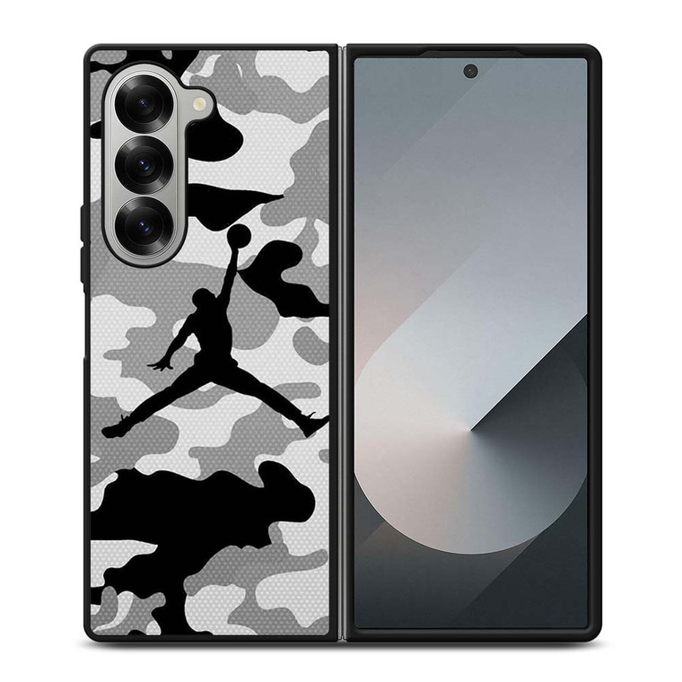 AIR JORDAN CAMO Samsung Galaxy Z Fold 6 Case Cover