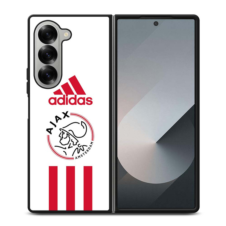 AJAX AMSTERDAM FC ADIDAS STRIPES Samsung Galaxy Z Fold 6 Case Cover